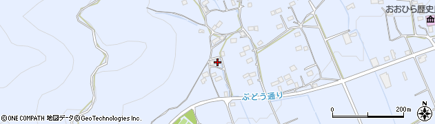栃木県栃木市大平町西山田1836周辺の地図