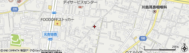 茨城県水戸市元吉田町1367周辺の地図
