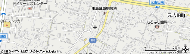 茨城県水戸市元吉田町1594周辺の地図