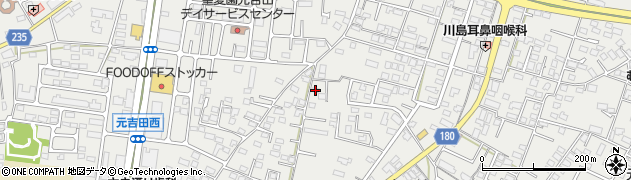茨城県水戸市元吉田町824周辺の地図