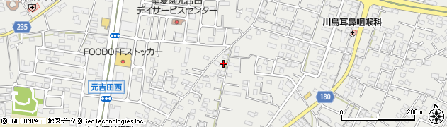 茨城県水戸市元吉田町1369周辺の地図