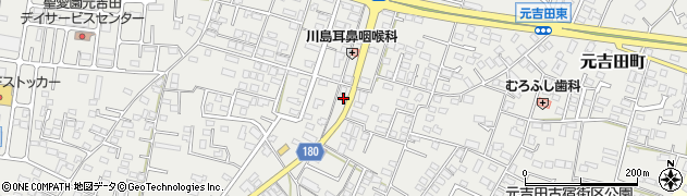 茨城県水戸市元吉田町1638周辺の地図