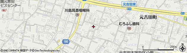 茨城県水戸市元吉田町1642周辺の地図