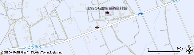 栃木県栃木市大平町西山田1037周辺の地図