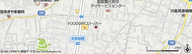 茨城県水戸市元吉田町1167周辺の地図