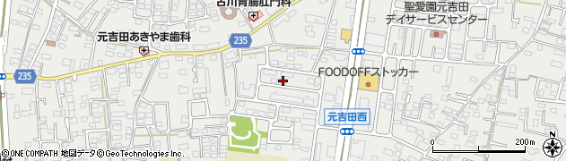 茨城県水戸市元吉田町1223周辺の地図