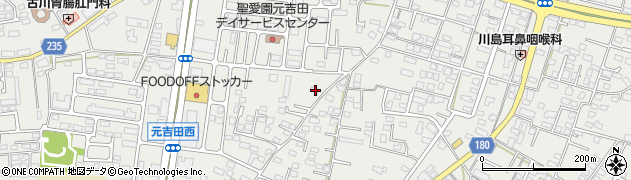茨城県水戸市元吉田町1189周辺の地図