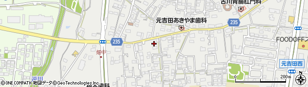 茨城県水戸市元吉田町975周辺の地図