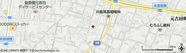 茨城県水戸市元吉田町808周辺の地図