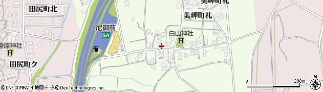 石川県加賀市美岬町（元大畠ト）周辺の地図