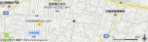 茨城県水戸市元吉田町1370周辺の地図