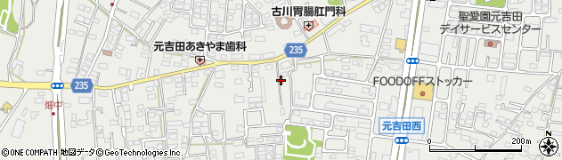茨城県水戸市元吉田町1144周辺の地図