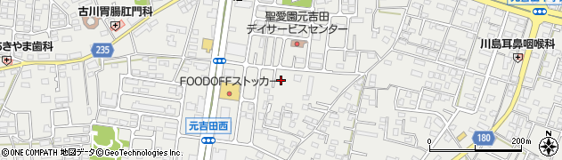 茨城県水戸市元吉田町1172周辺の地図