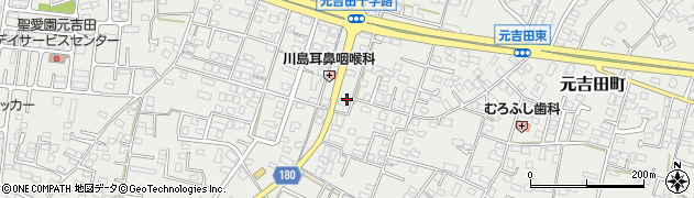 茨城県水戸市元吉田町1636周辺の地図