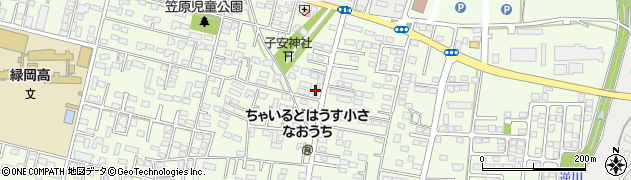 ピザポケット笠原店周辺の地図