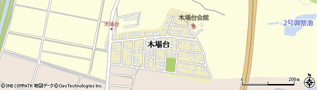 石川県小松市木場台周辺の地図