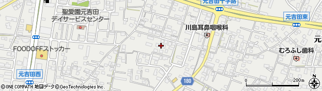 茨城県水戸市元吉田町813周辺の地図