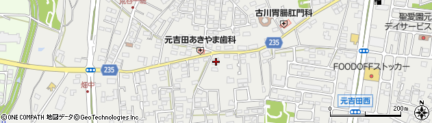 茨城県水戸市元吉田町1128周辺の地図