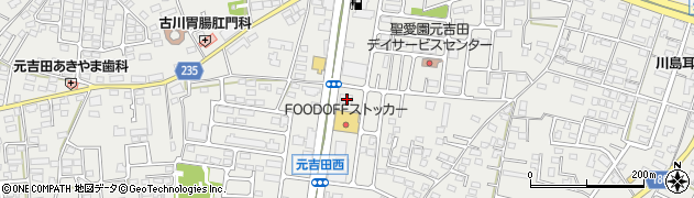 茨城県水戸市元吉田町1166周辺の地図