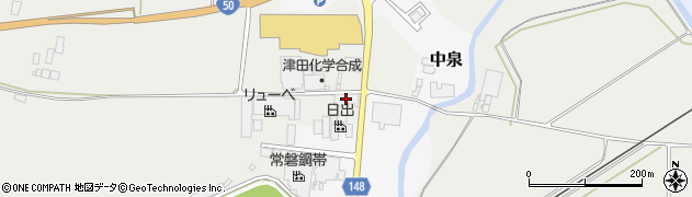 津田化学合成周辺の地図