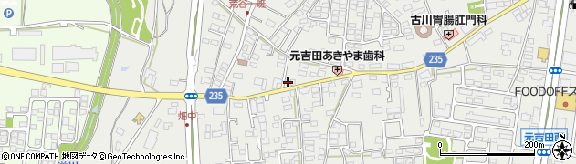 茨城県水戸市元吉田町966周辺の地図