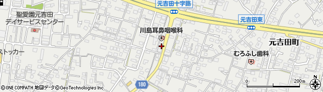 茨城県水戸市元吉田町1635周辺の地図
