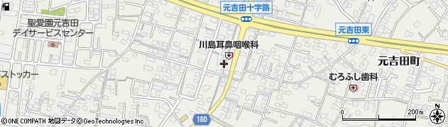 茨城県水戸市元吉田町1598周辺の地図