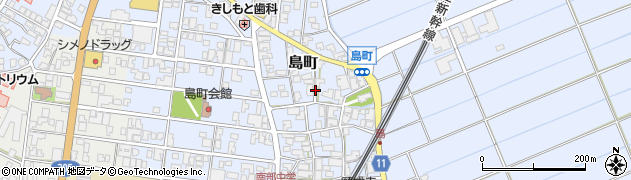 石川県小松市島町周辺の地図