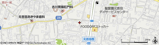 茨城県水戸市元吉田町1159周辺の地図