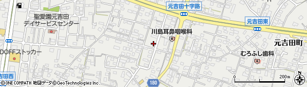 茨城県水戸市元吉田町747周辺の地図