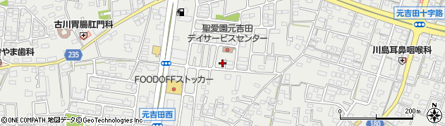 茨城県水戸市元吉田町896周辺の地図