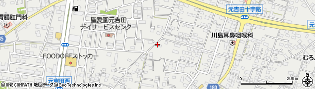 茨城県水戸市元吉田町828周辺の地図