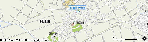 石川県小松市月津町（ラ）周辺の地図