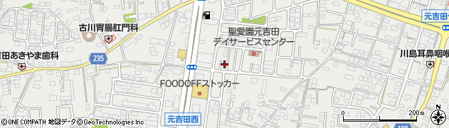 茨城県水戸市元吉田町901周辺の地図