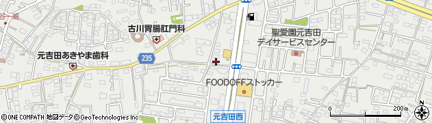 茨城県水戸市元吉田町906周辺の地図