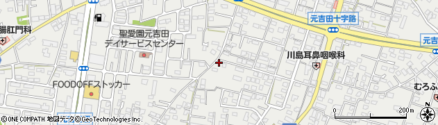 茨城県水戸市元吉田町801周辺の地図