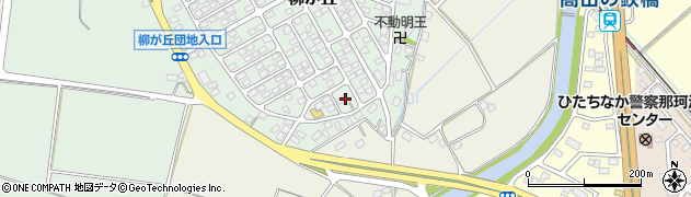 茨城県ひたちなか市柳が丘44周辺の地図