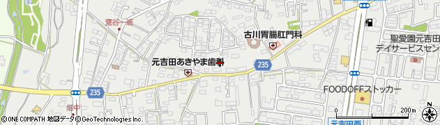 茨城県水戸市元吉田町937周辺の地図