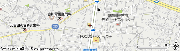 茨城県水戸市元吉田町904周辺の地図
