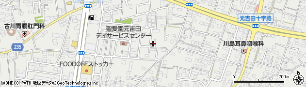 茨城県水戸市元吉田町889周辺の地図