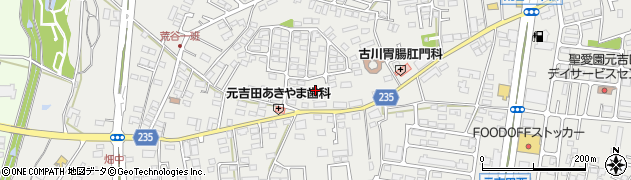 茨城県水戸市元吉田町938周辺の地図