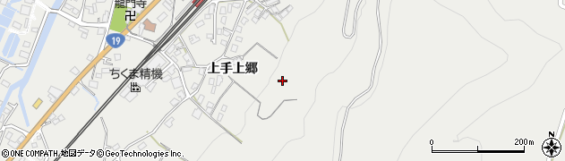 長野県安曇野市明科中川手（上手上郷）周辺の地図