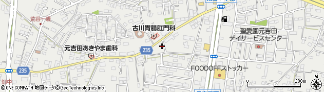 茨城県水戸市元吉田町927周辺の地図