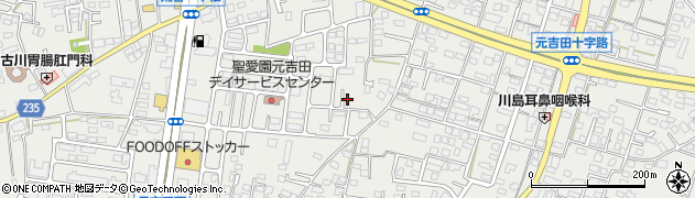 茨城県水戸市元吉田町888周辺の地図