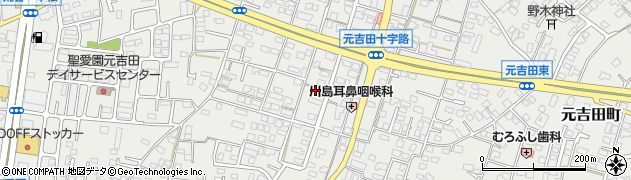 茨城県水戸市元吉田町744周辺の地図