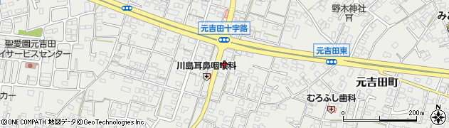 茨城県水戸市元吉田町1633周辺の地図