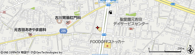 茨城県水戸市元吉田町908周辺の地図