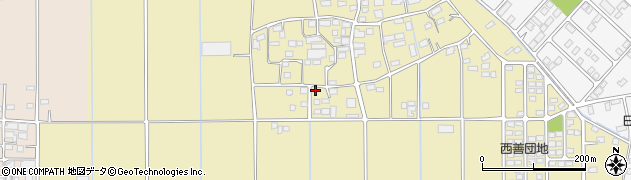 群馬県前橋市西善町191周辺の地図