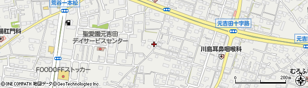 茨城県水戸市元吉田町832周辺の地図