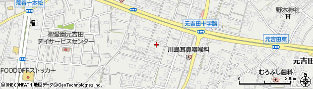 茨城県水戸市元吉田町752周辺の地図